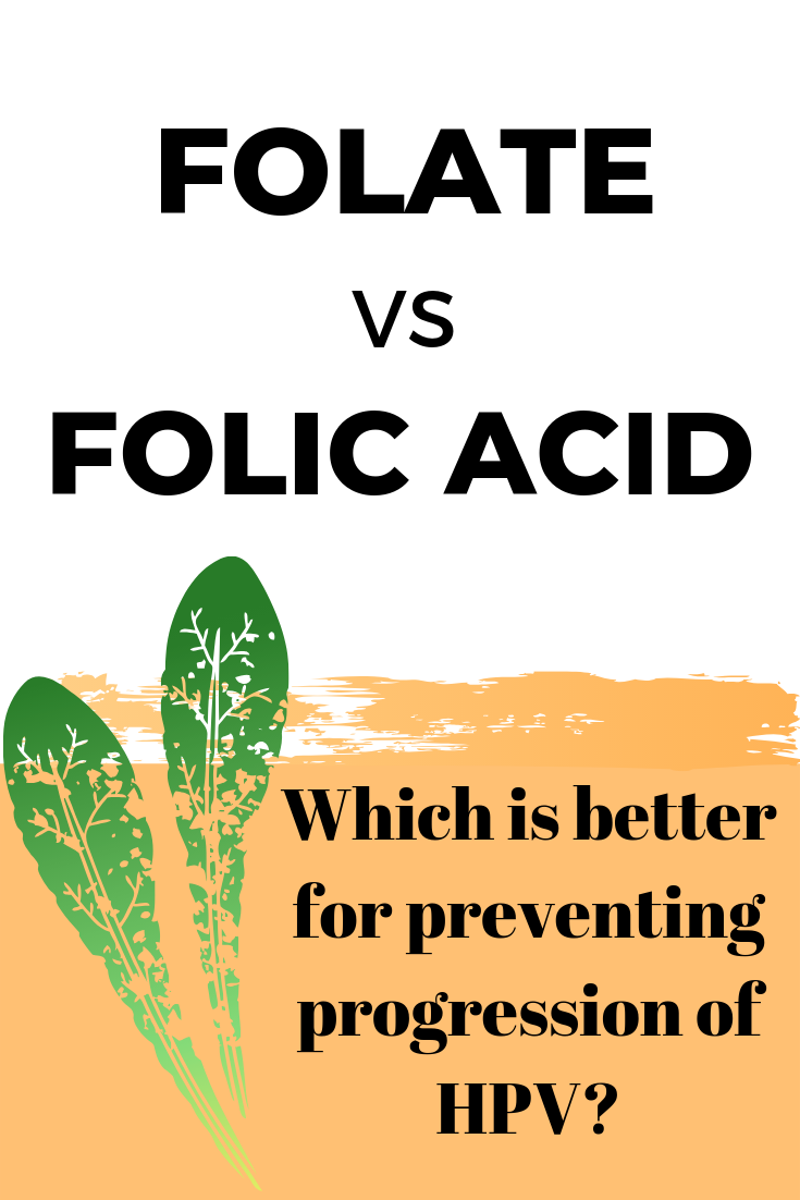 folate vs folic acid hpv